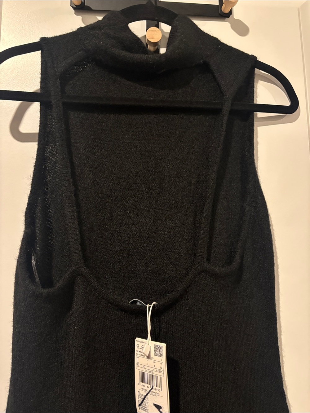 Mango Open-Back Knitted Dress - Picture 6 of 8